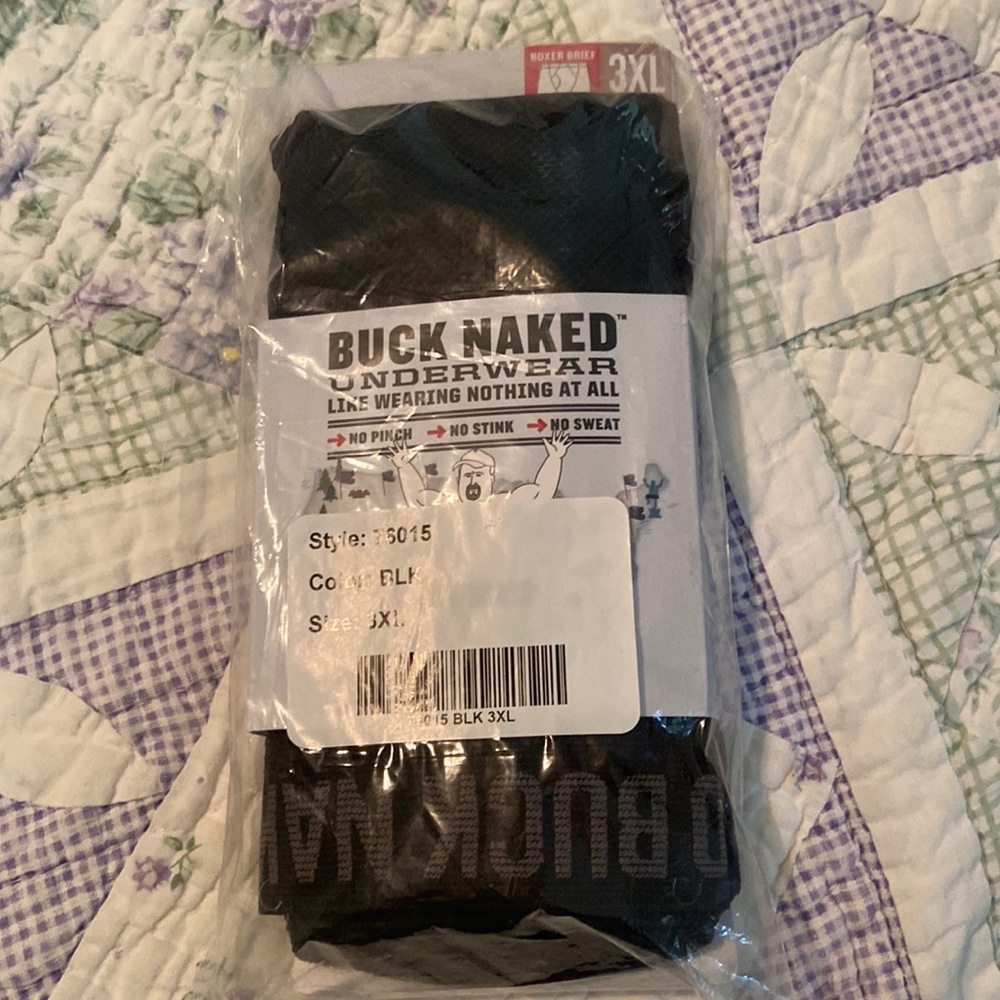 Men’s Duluth Buck Naked boxer briefs